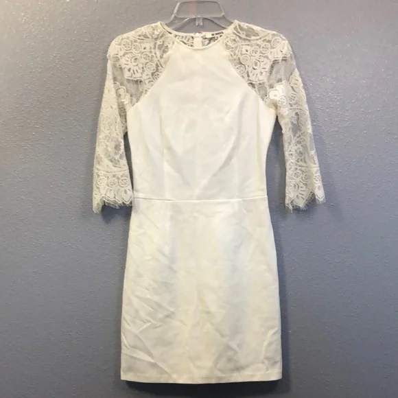 BB Dakota Dresses Bb Dakota Dress Womens Small S White Lace